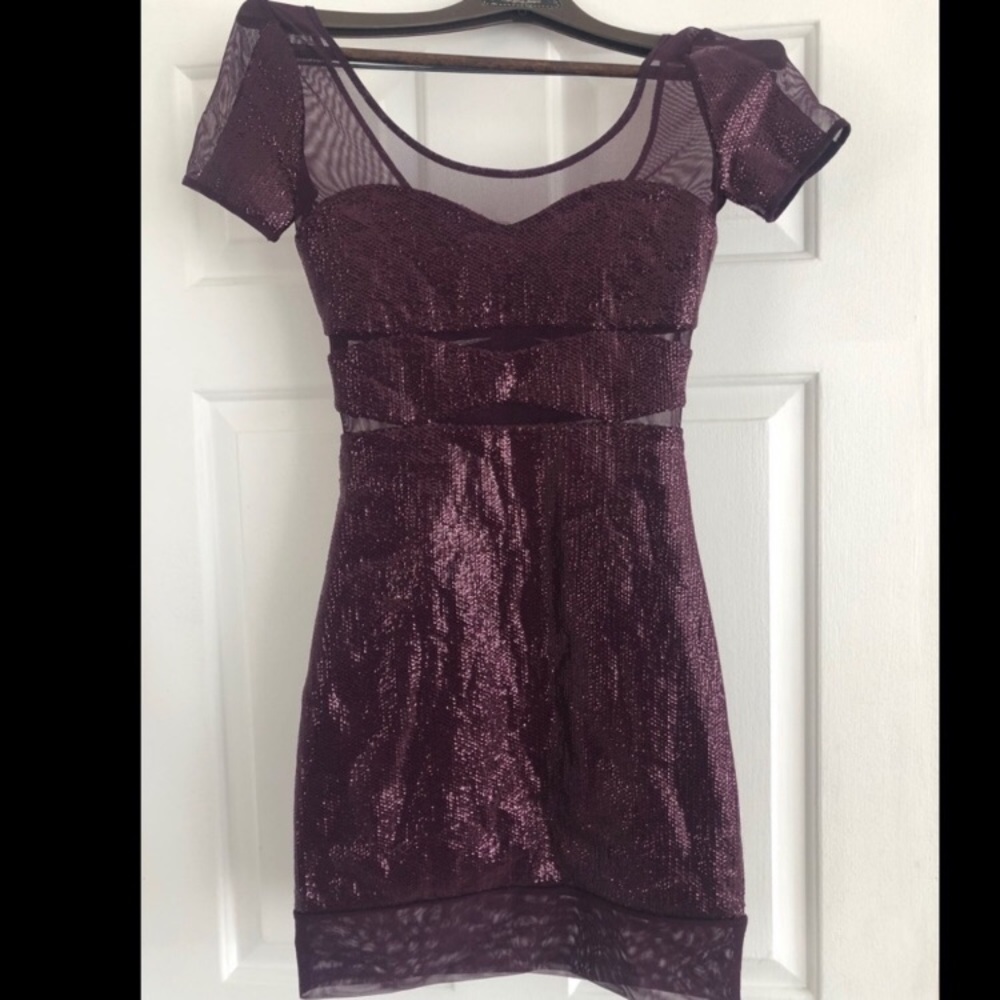 BCBG purple dress